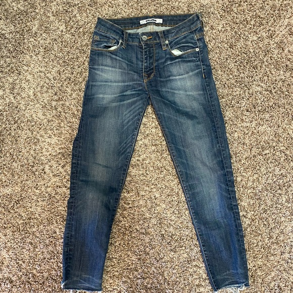 Baldwin Rivington Mid Rise Peg Leg Crop - Picture 1 of 5